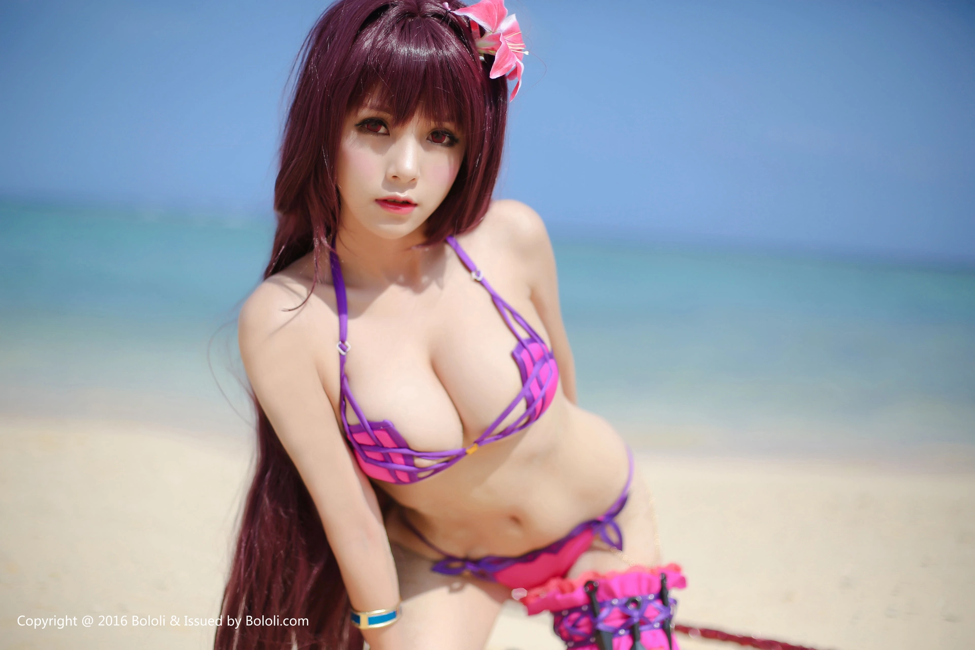 BoLoLi波萝社 - 2017.05.15 VOL.056 夏美酱 2